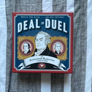 NEW Alexander Hamilton Board Game - Deal or Duel